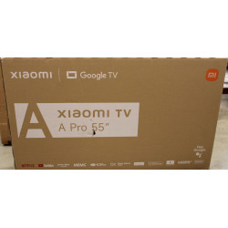 SALE OUT. Xiaomi QLED TV A Pro 2026 55'' | SALE OUT. Xiaomi QLED TV A Pro 2026 | 55 | Smart TV | Google TV | 4K UHD | DAMAGED PA