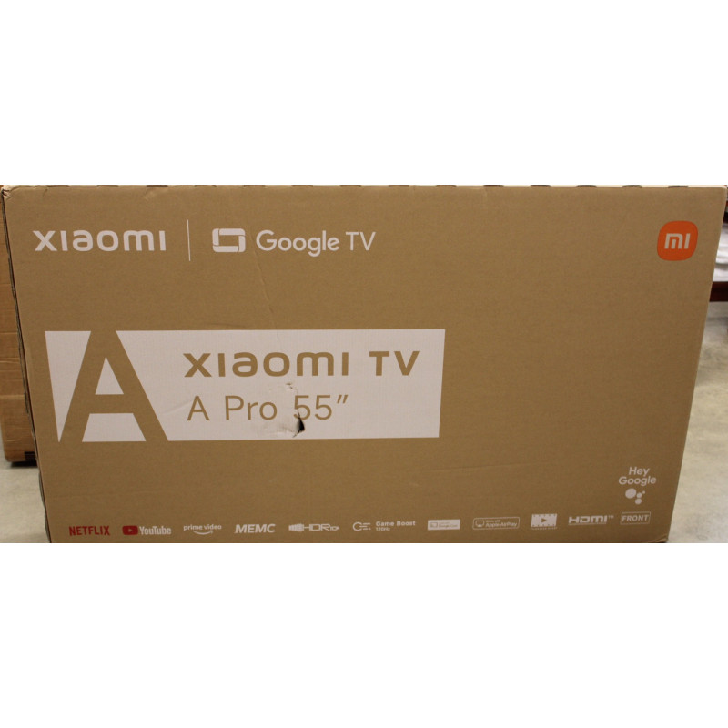 SALE OUT. Xiaomi QLED TV A Pro 2026 55'' | SALE OUT. Xiaomi QLED TV A Pro 2026 | 55 | Smart TV | Google TV | 4K UHD | DAMAGED PA