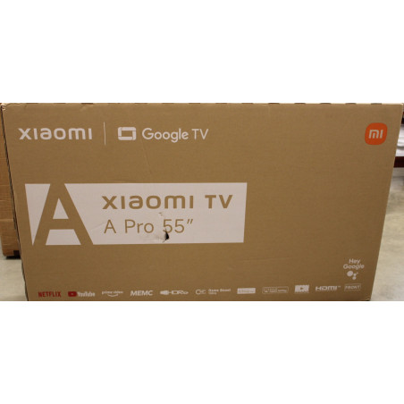 SALE OUT. Xiaomi QLED TV A Pro 2026 55'' | SALE OUT. Xiaomi QLED TV A Pro 2026 | 55 | Smart TV | Google TV | 4K UHD | DAMAGED PA