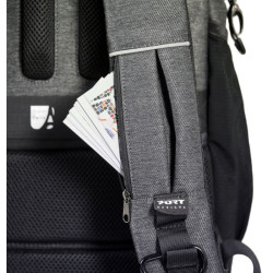 PORT DESIGNS Pro Montreal | Fits up to size 15.6/16 " | Backpack | Shoulder strap | Grey