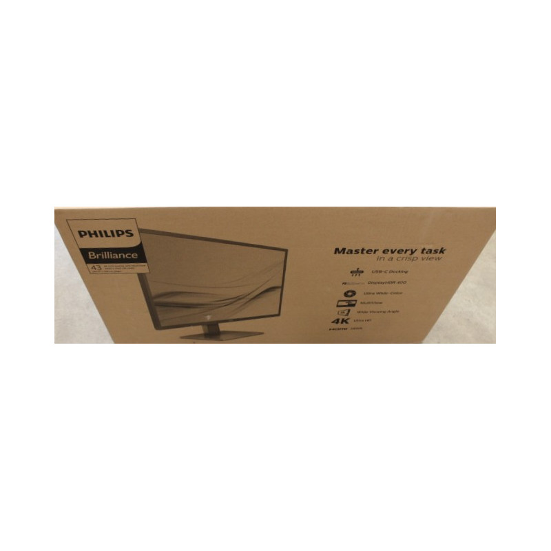 SALE OUT. PHILIPS 439P1/00 43" P Line 16:9/3840x2160/400cdm2/4ms/HDMI DP USB-C | SALE OUT. Philips | P Line | 439P1/00 | 43 " | 