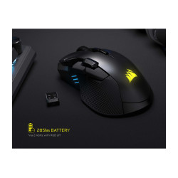 Corsair IRONCLAW SE | Gaming Mouse | Wireless/Wired | 2.4GHz, Bluetooth, USB-C | Black