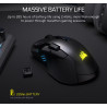 Corsair IRONCLAW SE | Gaming Mouse | Wireless/Wired | 2.4GHz, Bluetooth, USB-C | Black