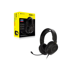 Corsair Gaming Headset | HS35 v3 | Wired | Microphone | Carbon