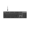 Natec Amberjack | Keyboard | Wired | US | Linear | White backlight, Hot-swappable switches, Anti-ghosting, Built-in memory, Macr
