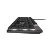 Natec Amberjack | Keyboard | Wired | US | Linear | White backlight, Hot-swappable switches, Anti-ghosting, Built-in memory, Macr