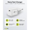 Goobay 20 W USB-C PD GaN Fast Charger Nano | USB-C