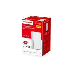 Mercusys AX1500 Wireless Dual Band Gigabit Router | MB260-4G | 802.11ax | 1201 Mbit/s | Ethernet LAN (RJ-45) ports 2 | Mesh Supp