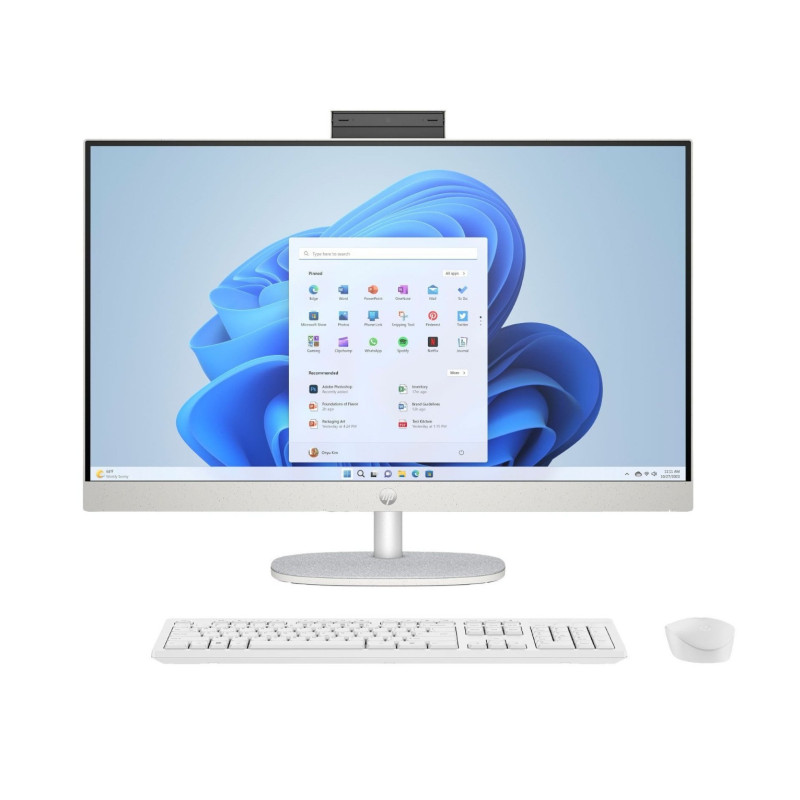 HP 27 | 27-cr0232nw | Desktop | AIO | 27 " | AMD Ryzen 5 | 7520U | Internal memory 16 GB | LPDDR5 | Solid-state drive capacity 5