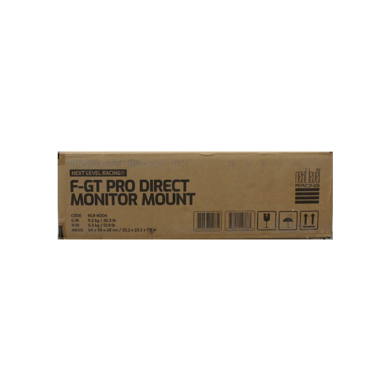 SALE OUT. Next Level F-GT Pro Direct Monitor Mount | Next Level Racing F-GT Pro Direct Monitor Mount | 27-57 " | Maximum weight 