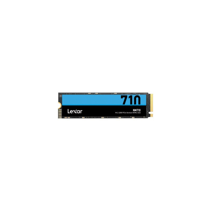 Lexar | M.2 NVMe SSD | NM710 | 500 GB | SSD form factor M.2 2280 | Solid-state drive interface PCIe Gen4x4 | Read speed 5000 MB/