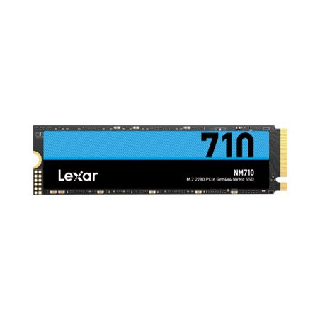 Lexar | M.2 NVMe SSD | NM710 | 500 GB | SSD form factor M.2 2280 | Solid-state drive interface PCIe Gen4x4 | Read speed 5000 MB/