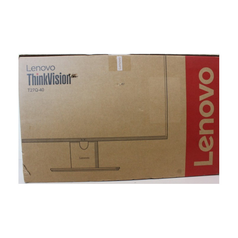 SALE OUT. Lenovo ThinkVision T27Q-40 27 2560x1440/HDMI/3Y Warranty | SALE OUT. Lenovo | T27Q-40 | 27 " | IPS | 16:9 | 120 Hz | 6