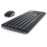 Dell | KM3322W | Keyboard and Mouse Set | Wireless | Mouse included | Batteries included | Wireless connection | Lithuanian | Bl