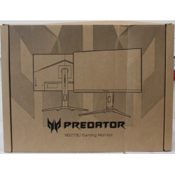 SALE OUT. Acer Predator XB27QX Ergo 69cm 27'' QHD ZeroFrame IPS 210Hz FC 16:9 1ms/0.5ms(GTG, Min.) 400nits 2xHDMI(2.1) DP MM Aud