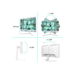 Philips Evnia 24M2N3201P/00 | 24 " | Fast IPS | FHD | 16:9 | 260 Hz | 1 ms | 1920 x 1080 pixels | 300 cd/m | HDMI ports quantity