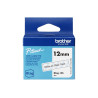 Brother BTAG-135 | White on Clear | Btag