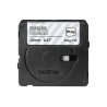 Brother BTAG-135 | White on Clear | Btag
