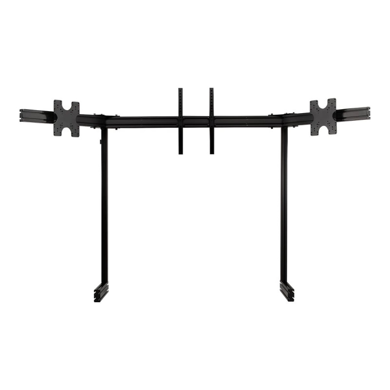 Next Level Racing Floor stand | Tilt | ELITE Free Standing Triple Add-On Monitor Stand | 21-43 " | Black