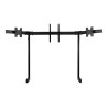 Next Level Racing Floor stand | Tilt | ELITE Free Standing Triple Add-On Monitor Stand | 21-43 " | Black