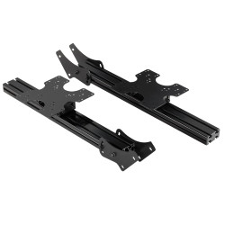 Next Level Racing Floor stand | Tilt | ELITE Free Standing Triple Add-On Monitor Stand | 21-43 " | Black