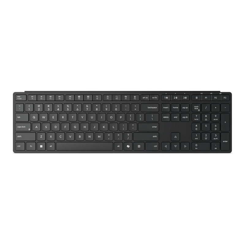 Lenovo Multi-Mode Pro Keyboard 6000 | Keyboard | Wireless | Nordic | Bluetooth | Wireless connection | Eclipse Black