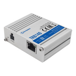 Teltonika | LTE Router | TRB140 | No Wi-Fi | 10/100/1000 Mbit/s | Ethernet LAN (RJ-45) ports 1 | Mesh Support No | MU-MiMO No | 