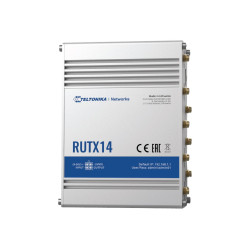 Teltonika | LTE Cat 12 Router | RUTX14 | 802.11ac | 867 Mbit/s | 10/100/1000 Mbps Mbit/s | Ethernet LAN (RJ-45) ports 5 | MU-MiM