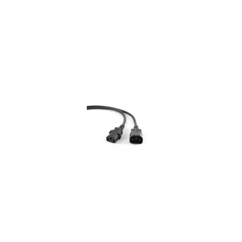 Cablexpert | PC-189 | Black | C14 coupler | C14 coupler