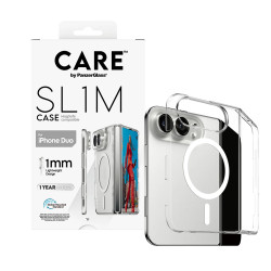 PanzerGlass Care | Back cover | iPhone Duo | Apple | Recycled plastic | Transparent