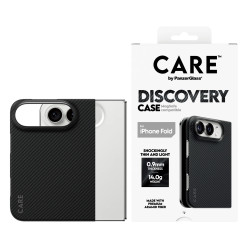 PanzerGlass Discovery Case | Back cover | Apple | iPhone 2026 Fold | Recycled plastic | Black