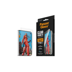 PanzerGlass FrameFit w. EasyAligner | Screen protector | Apple | iPhone Duo | Glass | Transparent
