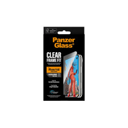 PanzerGlass FrameFit w. EasyAligner | Screen protector | Apple | iPhone Duo | Glass | Transparent