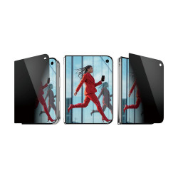 PanzerGlass Privacy w. EasyAligner | Screen protector | Apple | iPhone Duo | Glass | Transparent
