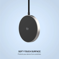 Fixed MagPad Slim wireless charger with Qi2.2, MagSafe support