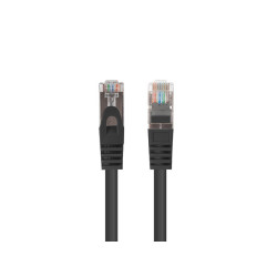 Lanberg Patchcord CAT.6 FTP 2M fluke passed 10-pack, Black | PCF6-20CC-0200-BK