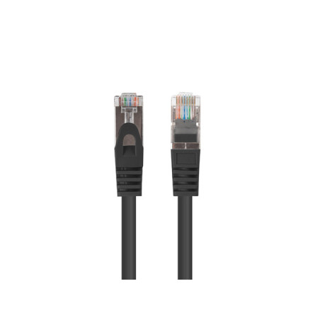 Lanberg Patchcord CAT.6 FTP 5M fluke passed 10-pack, Black | PCF6-20CC-0500-BK