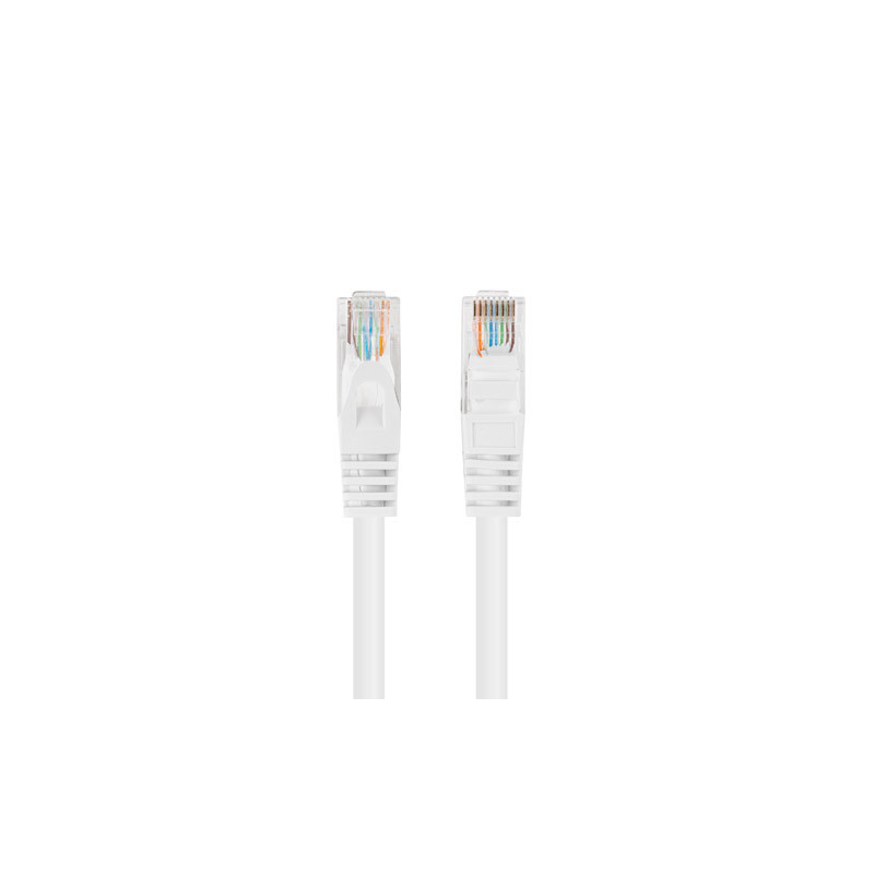Lanberg Patchcord CAT.5E UTP 1.5M fluke passed 10-pack, White | PCU5-20CC-0150-W