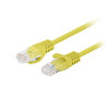 Lanberg Patchcord CAT.5E UTP 1.5M fluke passed 10-pack, Yellow | PCU5-20CC-0150-Y