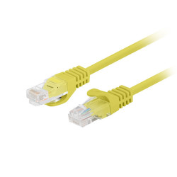 Lanberg Patchcord CAT.5E UTP 2M fluke passed 10-pack, Yellow | PCU5-20CC-0200-Y