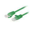 Lanberg Patchcord CAT.5E UTP 1M fluke passed 10-pack, Green | PCU5-20CC-0100-G