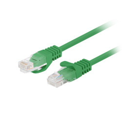 Lanberg Patchcord CAT.5E UTP 1.5M fluke passed 10-pack, Green | PCU5-20CC-0150-G