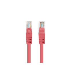 Lanberg Patchcord CAT.5E UTP 3M fluke passed 10-pack, Red | PCU5-20CC-0300-R