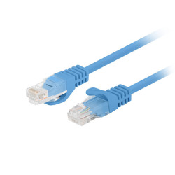 Lanberg Patchcord CAT.6 UTP 1M fluke passed 10-pack, Blue | PCU6-20CC-0100-B