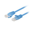 Lanberg Patchcord CAT.6 UTP 1.5M fluke passed 10-pack, Blue | PCU6-20CC-0150-B