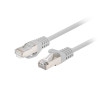 Lanberg Patchcord CAT.6 FTP 0.25M fluke passed 10-pack, Grey | PCF6-20CC-0025-S