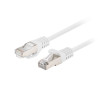 Lanberg Patchcord CAT.6 FTP 3M fluke passed 10-pack, White | PCF6-20CC-0300-W