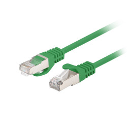 Lanberg Patchcord CAT.6 FTP 0.5M fluke passed 10-pack, Green | PCF6-20CC-0050-G