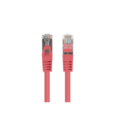 Lanberg Patchcord CAT.6 FTP 0.5M fluke passed 10-pack, Red | PCF6-20CC-0050-R