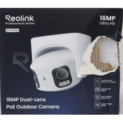 SALE OUT. Reolink PoE 4K 16MP Dual Lens and 180 panoramic view Camera | Reolink UHD Dual-Lens PoE Surveillance Camera with 180 P